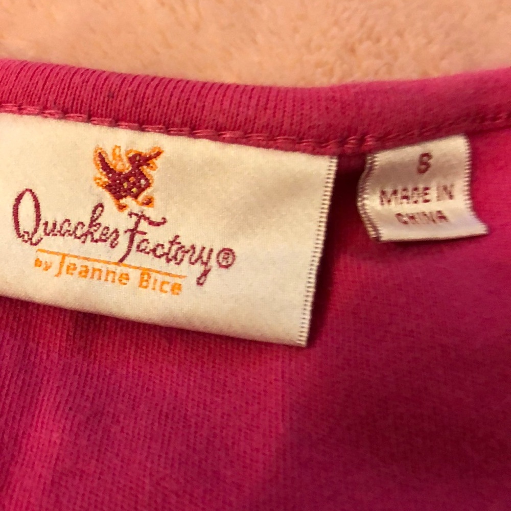 - Quacker Factory Message Top size small - Picture 5 of 7